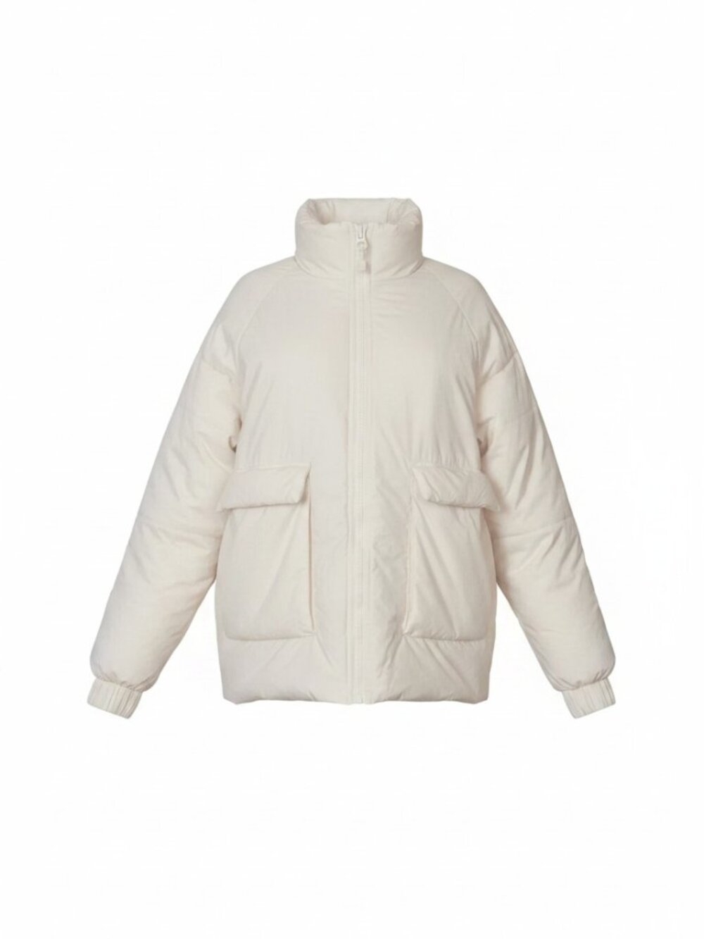 Fabletics All Weather Jacket in Soft Shine bone For Women's L - Picture 2 of 9